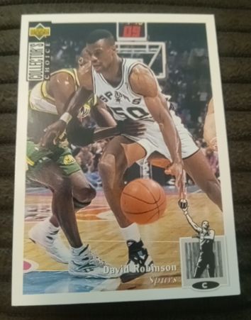 1994-95 Upper Deck Collector's Choice #50 David Robinson — front
