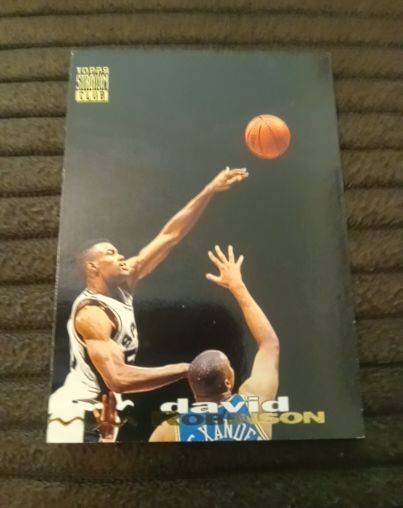 1993-94 Topps Stadium Club #328 David Robinson — front