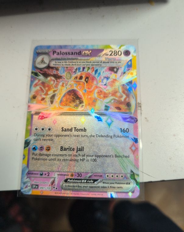 Palossand ex 091/191 Sv08: Surging Sparks — front