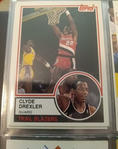 1992-93 Topps Archives #33 Clyde Drexler — front