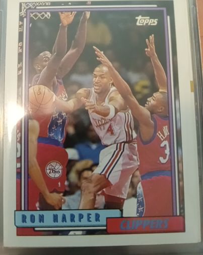 1992 Topps #80 Ron Harper — front