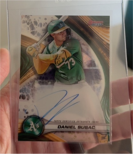 2024 Bowman's Best #B24-DS Daniel Susac — front