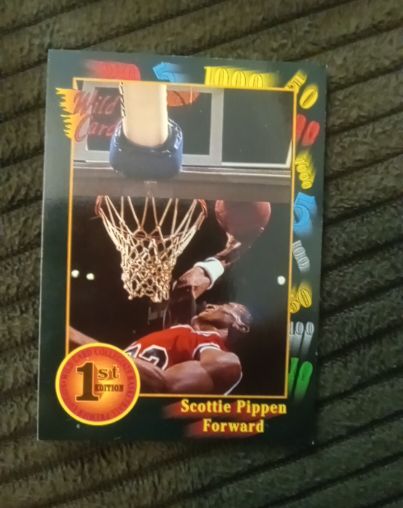 1991 Wild Card 1st Edition #83 Scottie Pippen — front