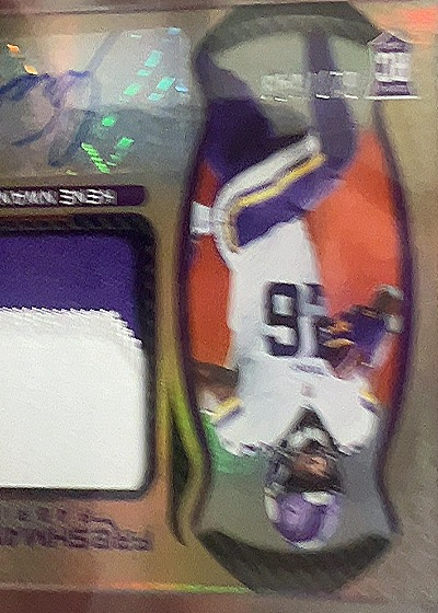 2021 Panini Certified Freshman Fabric Rookie Patch Auto Kene Nwangwu #RPA — front