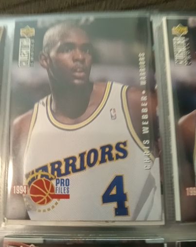 1994-95 Upper Deck Collector's Choice #200 Chris Webber — front