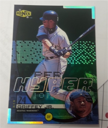 1999 Upper Deck Ionix Hyper #H1 Ken Griffey Jr. — front