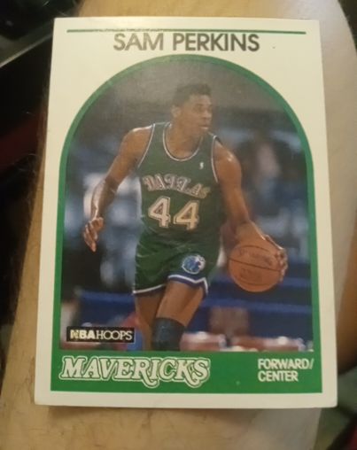 1989-90 NBA Hoops #286 Sam Perkins — front