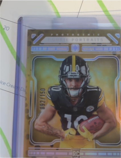 2024 Panini Photogenic Rookie Portraits #RC-150 George Pickens — front