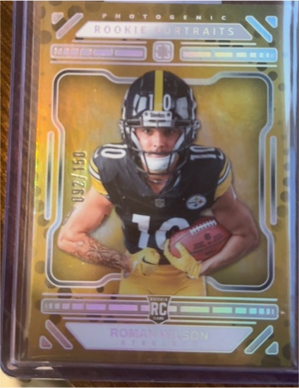 2024 Panini Photogenic #166 Roman Wilson Rookie Portraits — front