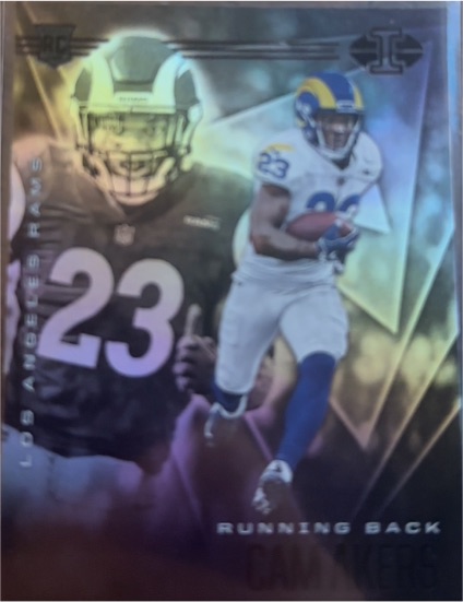 2020 Panini Illusions #16 Cam Akers — front