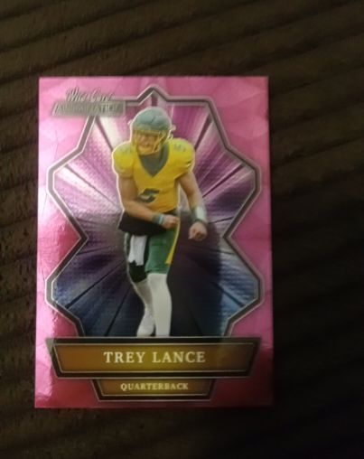 2021 Wild Card Alumination #ABC-6 Trey Lance — front