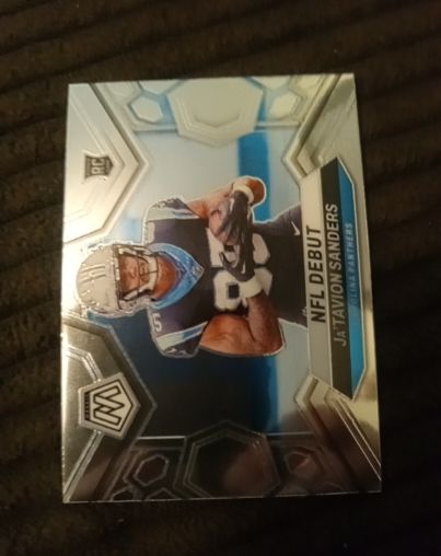 2024 Panini Mosaic NFL Debut #288 Ja'Tavion Sanders — front