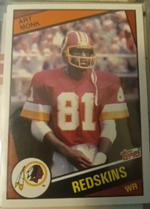 1984 Topps #384 Art Monk — front
