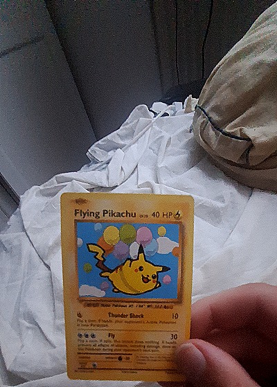 2016 Pokémon XY Evolutions #110 Flying Pikachu — front
