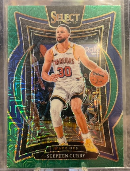 2024-25 Panini Select #7 Stephen Curry — front