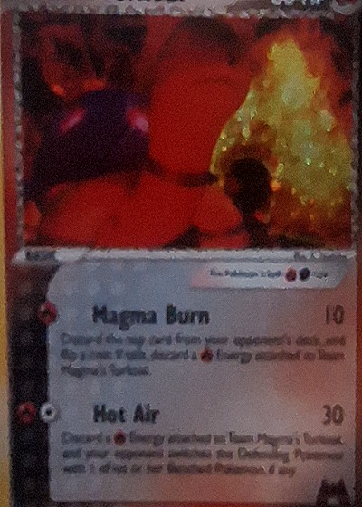 2004 Pokemon EX Team Magma vs Aqua #12 Team Magma's Torkoal — front