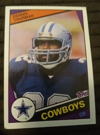 1984 Topps #246 Dennis Thurman — front