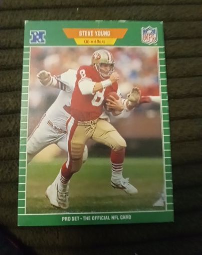 1989 Pro Set #388 Steve Young — front