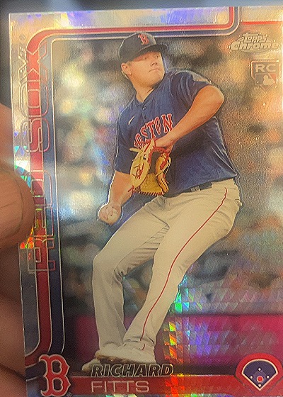 2025 Topps Chrome #72 Richard Fitts — front
