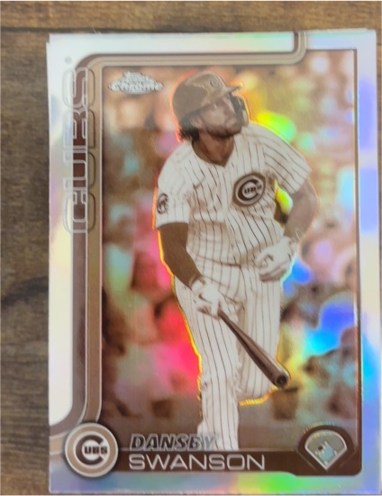 2025 Topps Chrome #215 Dansby Swanson — front
