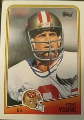 1988 Topps #39 Steve Young — front