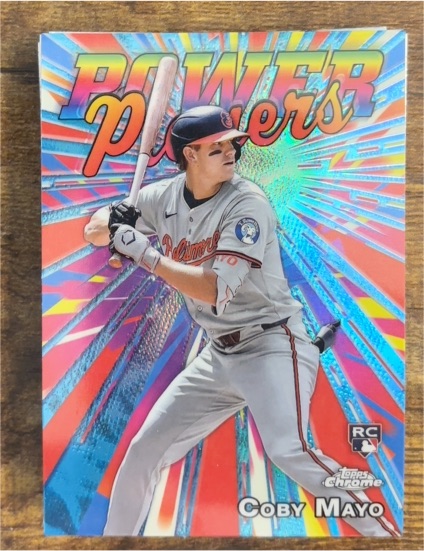 2025 Topps Chrome Power Players #PP-21 Coby Mayo — front