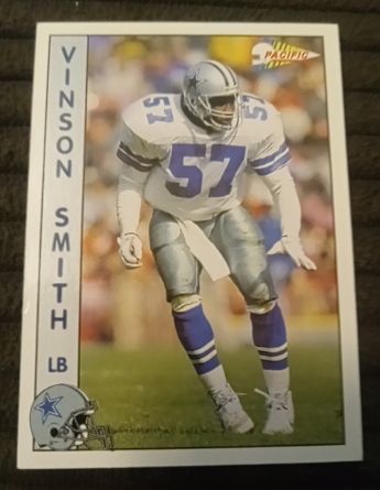 1992 Pacific #72 Vinson Smith — front