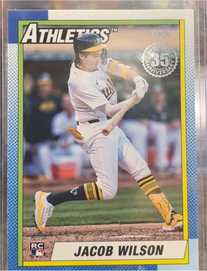2025 Topps Series 1 #T90-29 Jacob Wilson — front