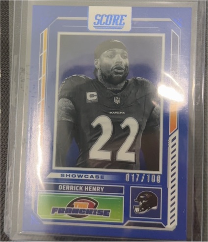2025 Panini Score Showcase #Franchise Derrick Henry — front