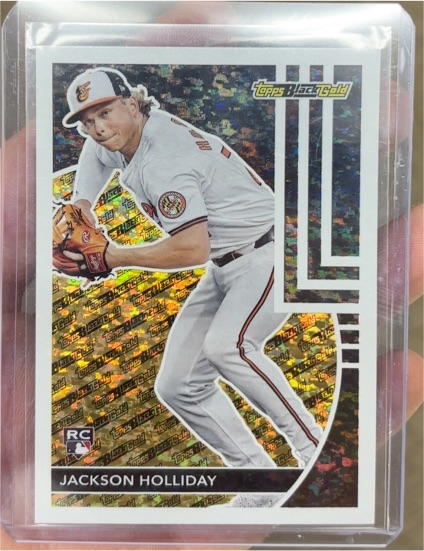 2024 Topps Update Black Gold #BG-24 Jackson Holliday — front