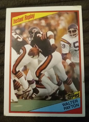 1984 Topps #229 Walter Payton — front