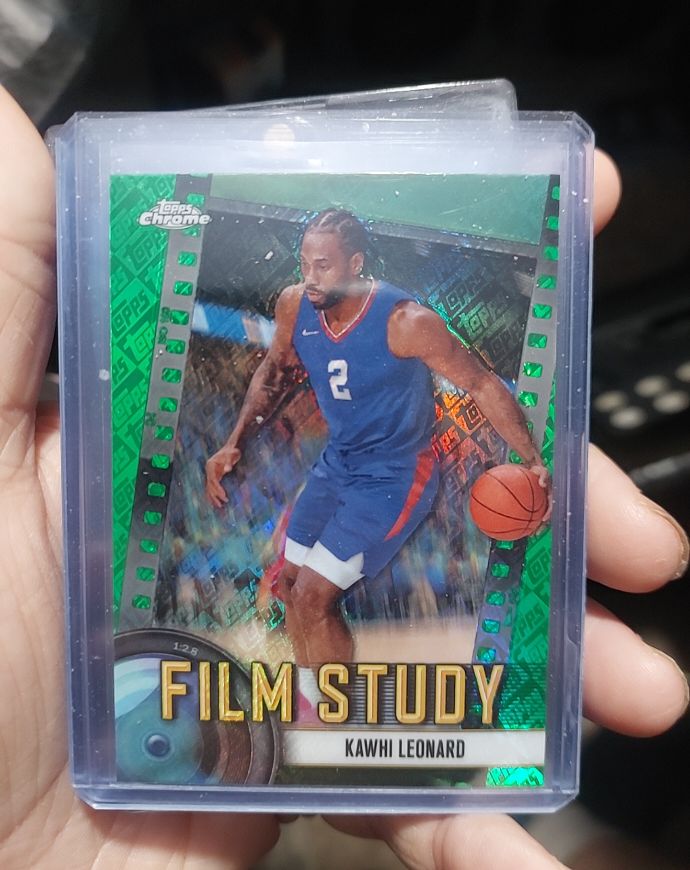 2024-25 Topps Chrome #FS-15 Kawhi Leonard Film Study — front