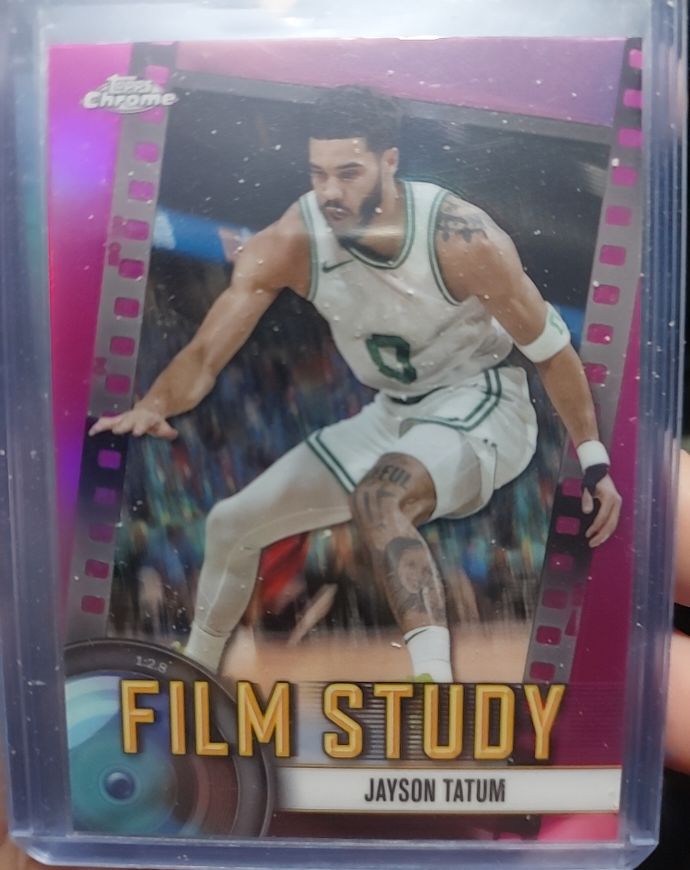 2024-25 Topps Chrome #FS-20 Jayson Tatum Film Study — front