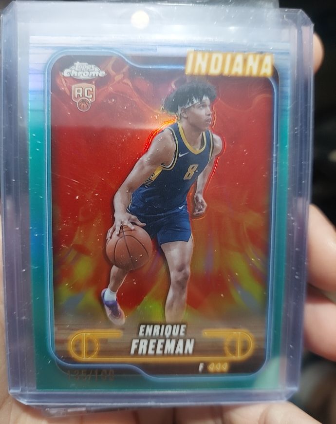 2024-25 Topps Chrome #111 Enrique Freeman — front