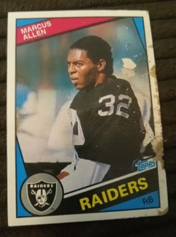1984 Topps #98 Marcus Allen — front