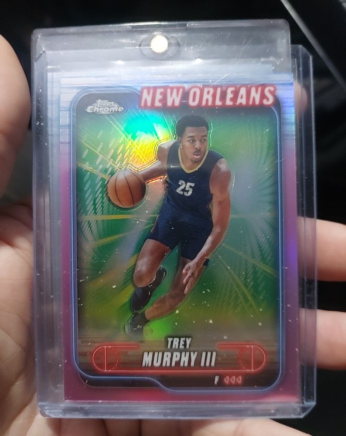 2024-25 Topps Chrome #144 Trey Murphy III — front