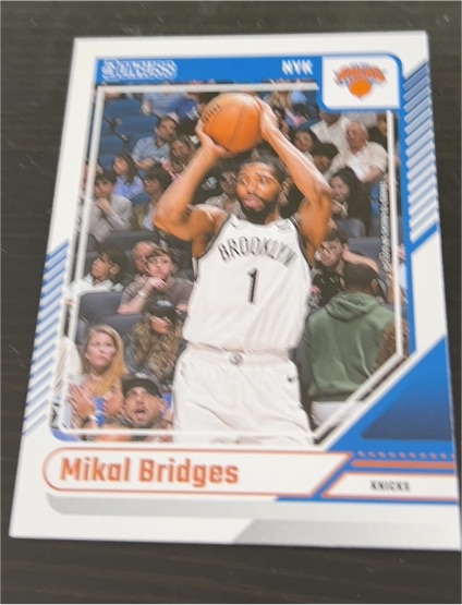 2024-25 Panini Donruss #199 Mikal Bridges — front