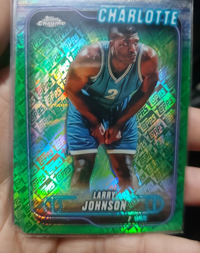 2024-25 Topps Chrome #98 Larry Johnson — front