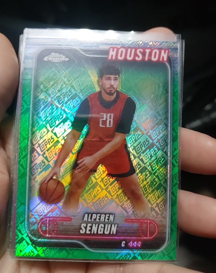 2024-25 Topps Chrome #106 Alperen Sengun — front