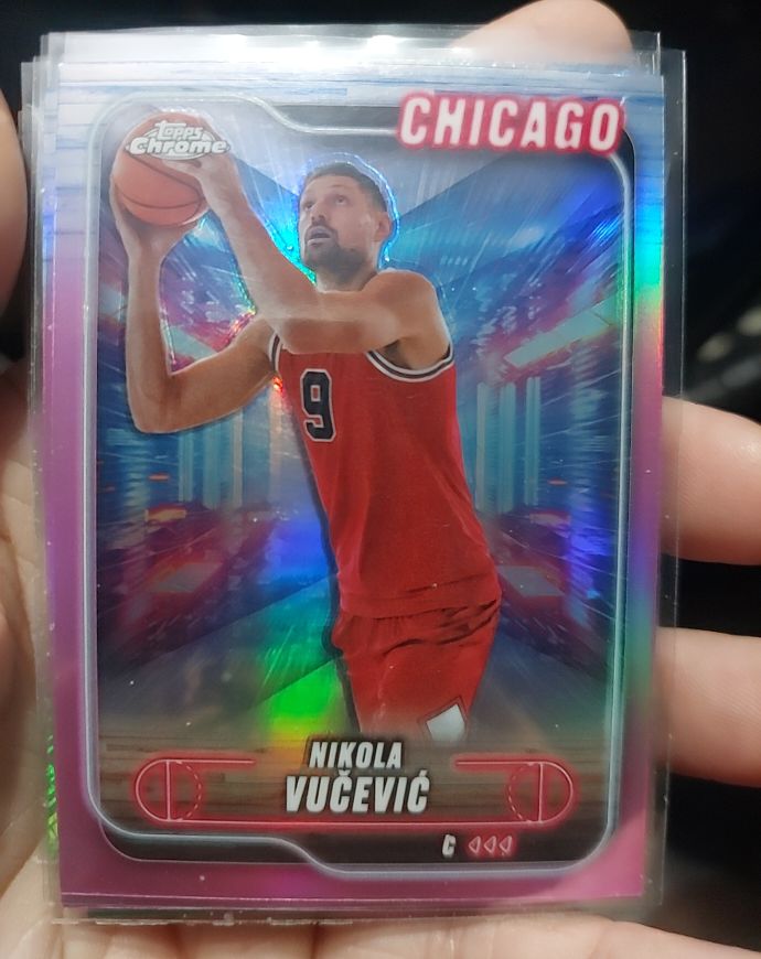 2024-25 Topps Chrome #97 Nikola Vucevic — front
