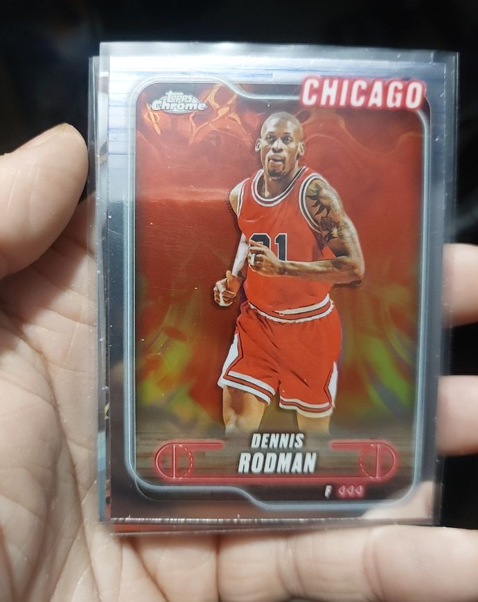 2024-25 Topps Chrome #95 Dennis Rodman — front