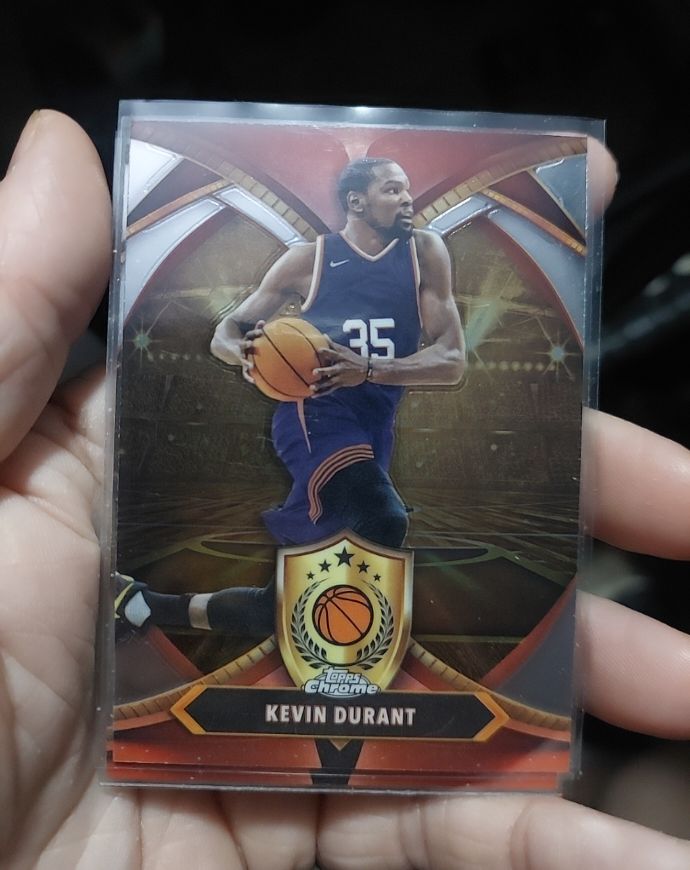 2024-25 Topps Chrome Ball of Duty #BOD-9 Kevin Durant — front