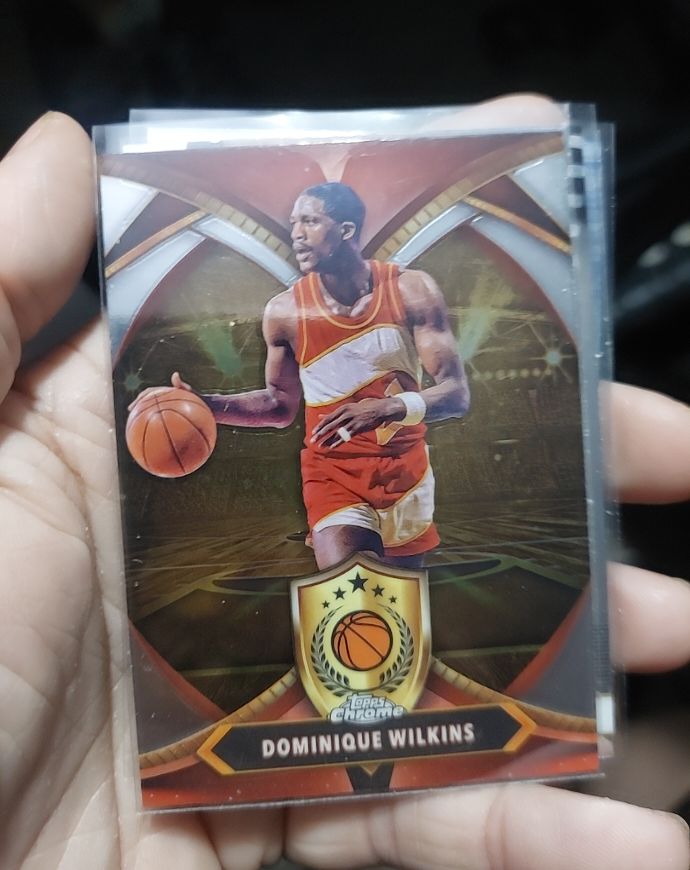 2024-25 Topps Chrome Ball of Duty #BOD-16 Dominique Wilkins — front