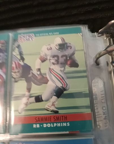 1990 Pro Set #333 Sammie Smith — front