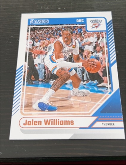 2024-25 Donruss #20 Jalen Williams — front