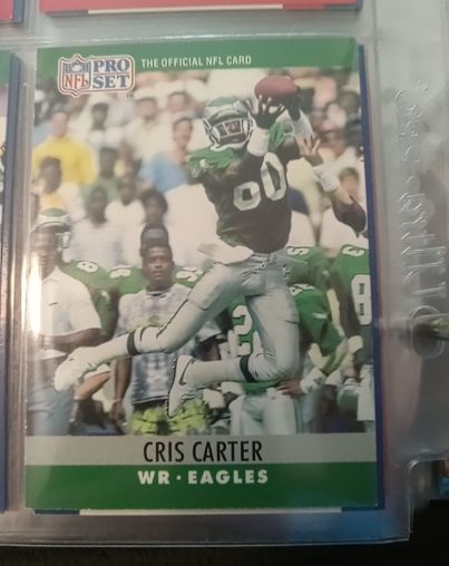 1990 Pro Set #246 Cris Carter — front