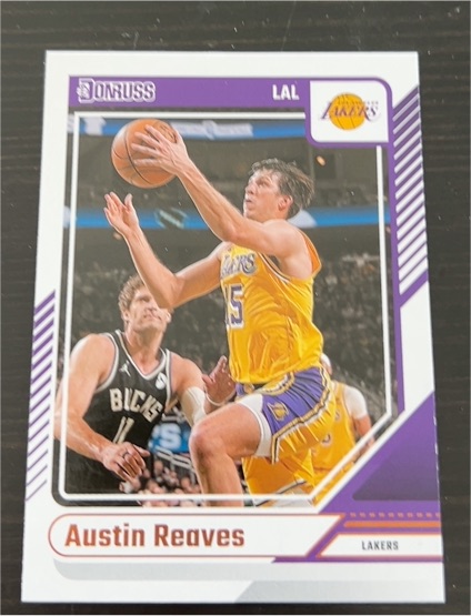 2024-25 Donruss #163 Austin Reaves — front