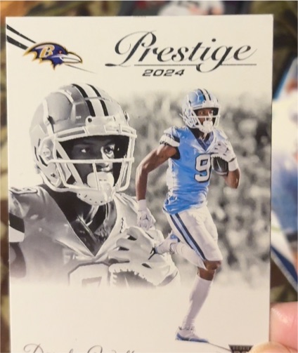 2024 Panini Prestige #368 Devontez Walker — front