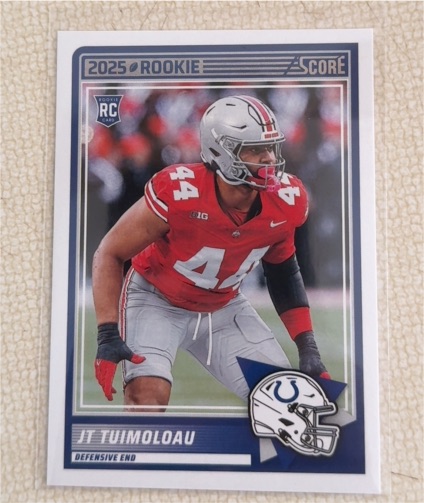 2025 Panini Score #84 JT Tuimoloau — front