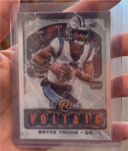 2024 Topps Resurgence Voltaic #V-4 Bryce Young — front